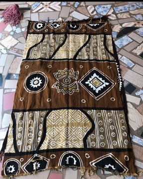 Bogolan Mud Cloth | 2 yards| Handmade in Mali | Authentic African Textile | Premium Quality Fabric
