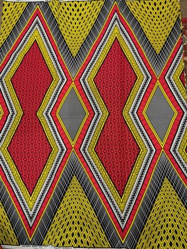 COUPON FABRIC WAX AFRICAN