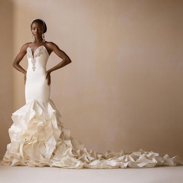 La robe/robe Sweet Heart ornée de Swarovski « mai »