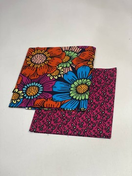 Tissu wax Ankara africain 008, 100 % coton, 6 yards