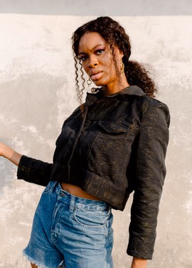 Fugu Crop Jacket - Nsoromma (Pre-Order)