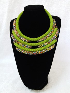 Collier / collier de perles / collier africain / cadeau pour elle / collier africain / perles zoulou