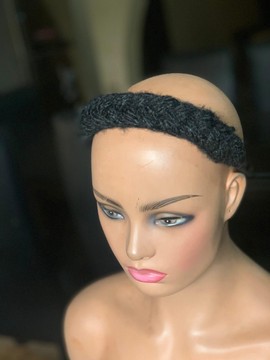 Sisterlocs Head band, Skinny dreadlocks