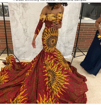 African prom dress, African dresses for prom,African wedding dress