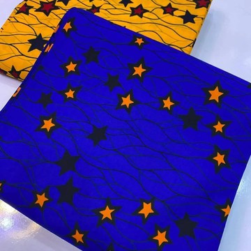 Africa print fabric, Ankara Fabrics (6 yards)