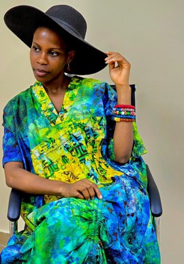 Boubou en batik
