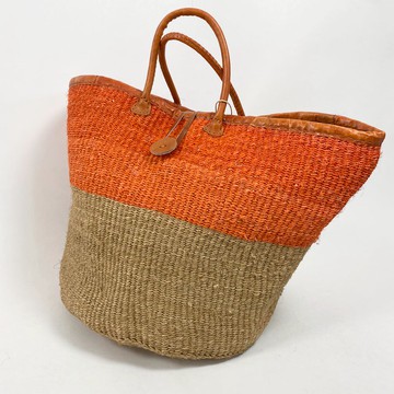 XL 14 inch Sisal handmade basket bag