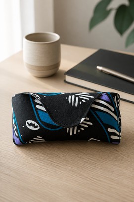 * Handmade glasses case – African style