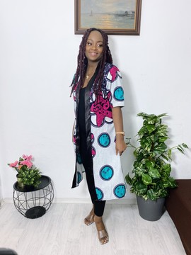 Ankara kimono