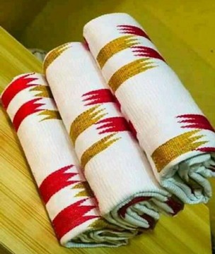 Ashanti Bonwire Kente -Hand woven