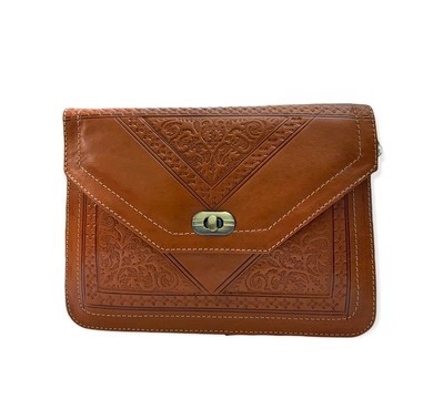 handmade real leather wallet