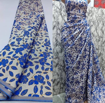 Tissu brocart de qualité, 5 yards