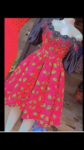 Robe mi-longue Bibitayo