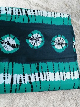 African batik Wax fabrics 100% cotton 1 yard "apouta"