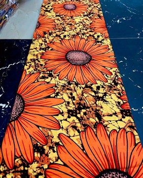Ankara Wax African Fabric 6 yards/African Fashion/ African fabric/ African dress