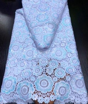 Cord Lace fabric 5 yards