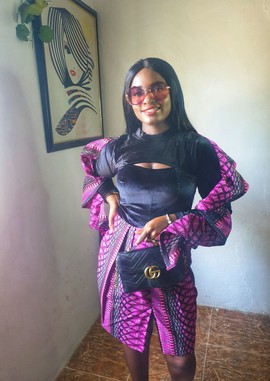 Robe élégante Ankara| Robe mi-longue| Imprimés africains|Robe de mariage/occasion/Offres du Black Friday