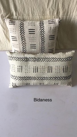 Bogolan cushions