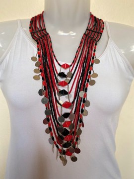 Maasai Necklace, statement necklace, wedding necklace