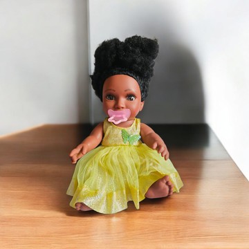 12 inch African -American Doll// Rema doll