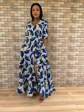 Large lady dress