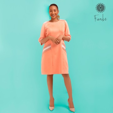 Robe Mahutin, Couleur Saumon