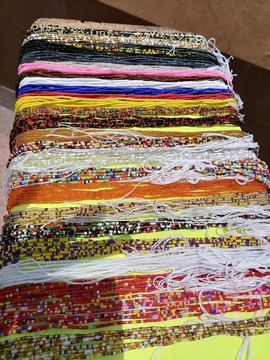 100 Waist beads , African waist beads , wholesale waist beads/ bulk waist beads