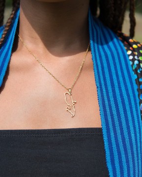 Collier Minimaliste – ma Martinique