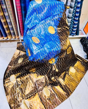 Original Mali Fashion Bazin 4 meters/African Bazin Fabric/African Women Fabric/ Grand Boubou Fabric