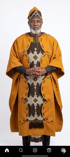 Agbada with Classic Embroidery