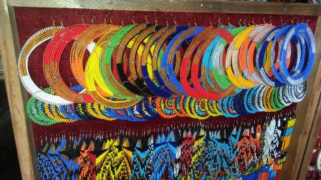 Maasai Beaded statement earrings/ Gift for her/ wholesale maasai statement earrings