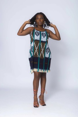 Fern Ball Backless Dress (Pre-Order)