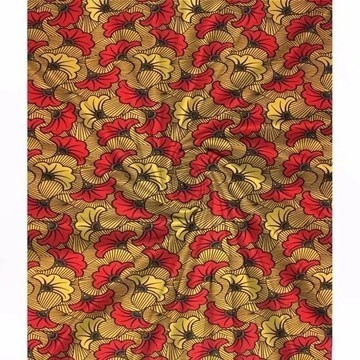 african wax fabric fluid silk fabric Pattern: wedding flower