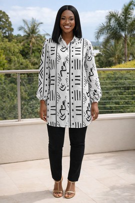 The Baobab Grace Shirt Dress – Strong, rooted, timeless