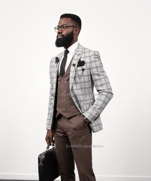 3pieces men suit