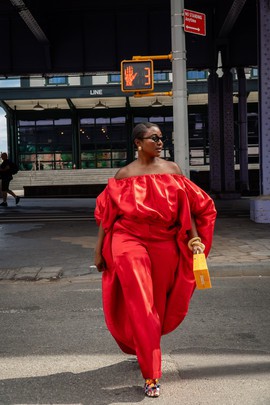 ENSEMBLE PANTALON ROUGE KESE