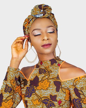 Foulard coloré, foulard Ankara, foulard à imprimé africain