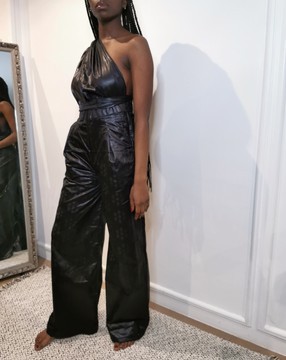 Modular bazin jumpsuit