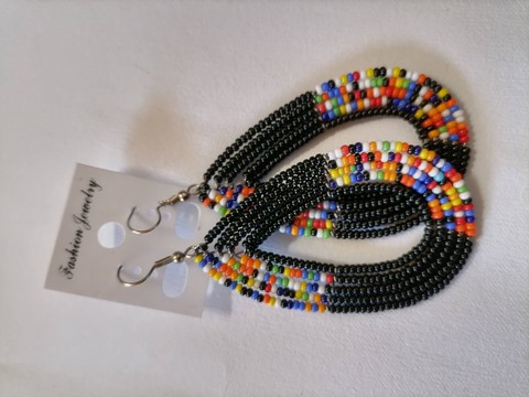 Maasai earrings / Wholesale maasai strings / Handmade earrings for women