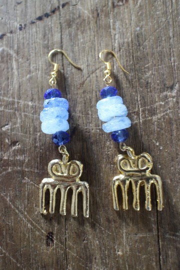 Akan inspired earrings