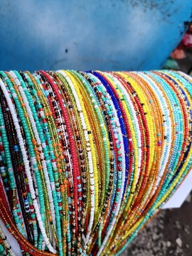 Ensemble de 100 perles de taille, perles de taille traditionnelles, perles de taille colorées