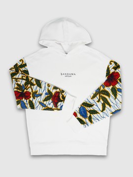 Kinshasa wax hoodie