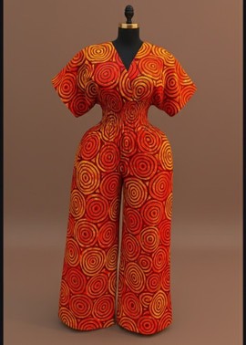 Vibrant Printed Jumpsuit