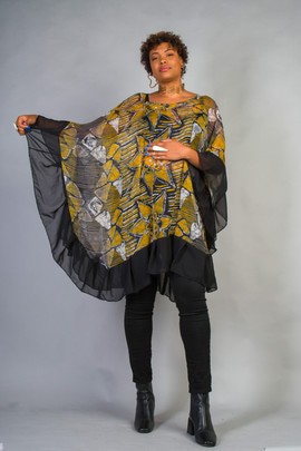 Robe tunique mousseline