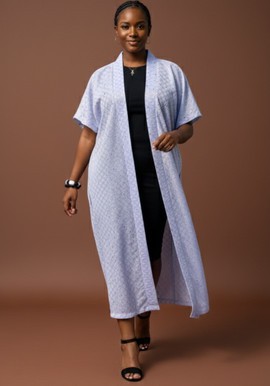 Veste kimono longue élégante