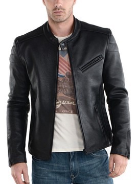 jacket en cuir original de très haut de gamme