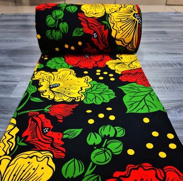 Ankara Wax Fabric 6 yards/African Fashion/ African fabric/ African dress