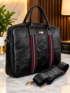 Sacoche d’ordinateur portable en cuir