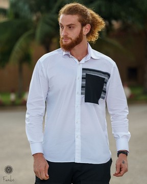 White Okun shirt
