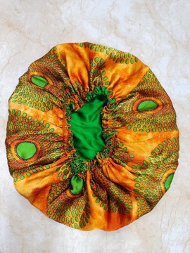 Reversible silk beanie / satin nightcap / hair accessories for women